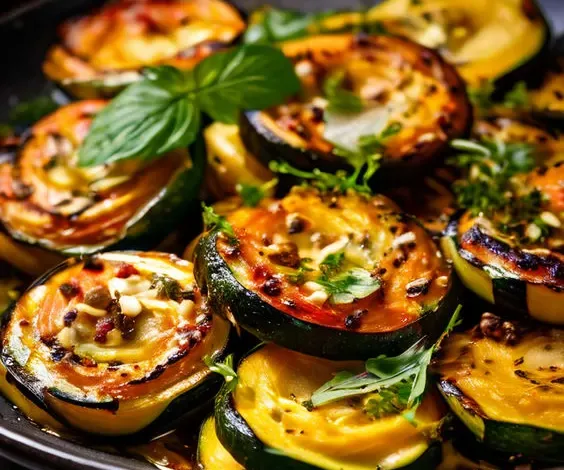 Roasted Zucchini and Squash