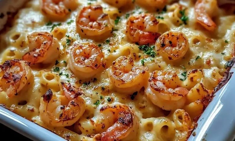 Shrimp Scampi Pasta Bake (45-Minutes) Shrimp Scampi Pasta Bake (45-Minutes)