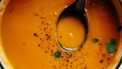 Spiced Carrot and Apple Soup