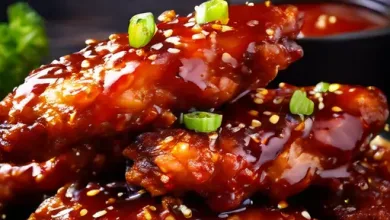 Spicy Sticky Hen Tenders