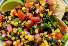 Zesty Black Bean Corn Salsa