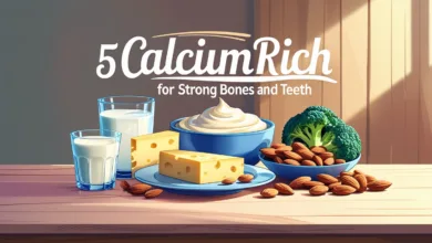 5 calcium-rich foods for strong bones and teeth
