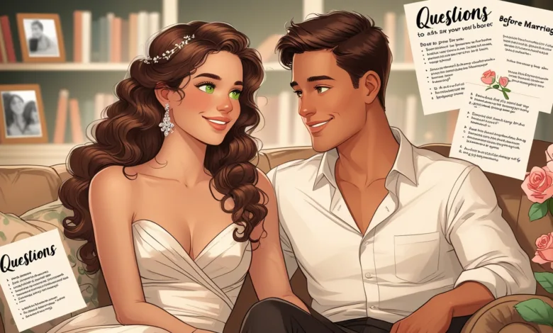 Questions to Ask Your Partner Before Marriage Questions to Ask Your Partner Before Marriage