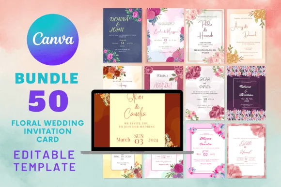 Say “I Do” to These 16 Stunning Free Wedding Invitation Templates!