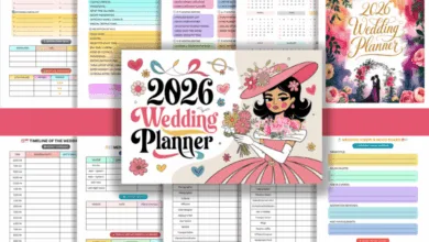 19 Free Printable Wedding Planner Templates: Your Ultimate Guide to a Stress-Free Big Day
