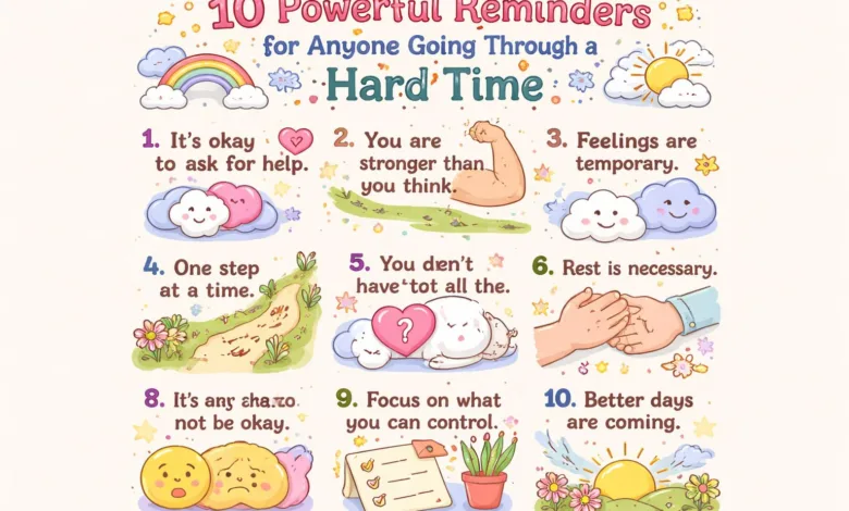 10 Powerful Reminders for Anyone Going Through a Hard Time