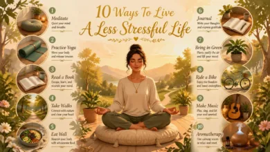 10 Ways To Live A Less Stressful Life
