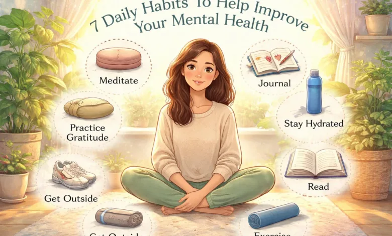 7 Daily Habits To Help Improve Your Mental Health 7 Daily Habits To Help Improve Your Mental Health