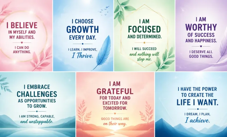 7 Positive Affirmation Wallpapers For Daily Motivation