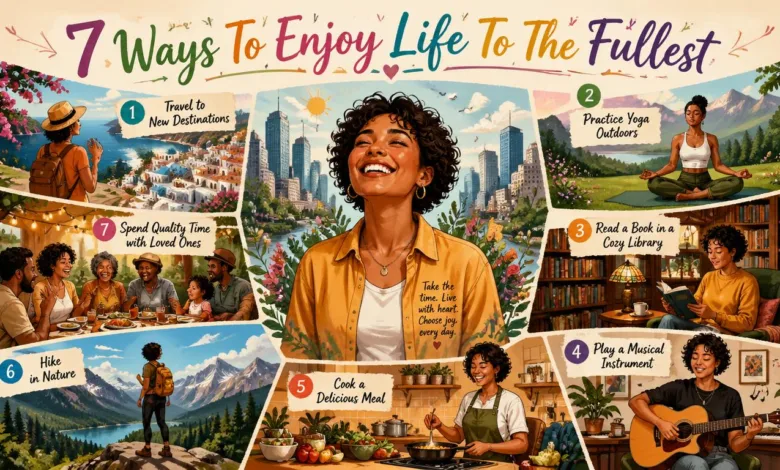 7 Ways To Enjoy Life To The Fullest 7 Ways To Enjoy Life To The Fullest