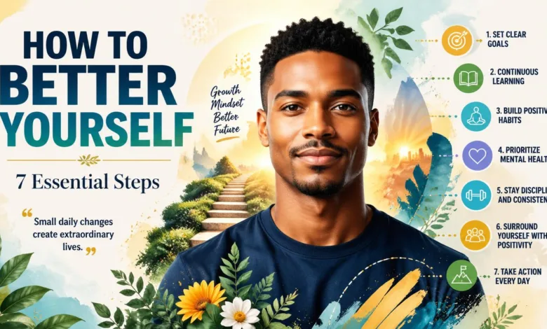 How To Better Yourself: 7 Essential Steps
