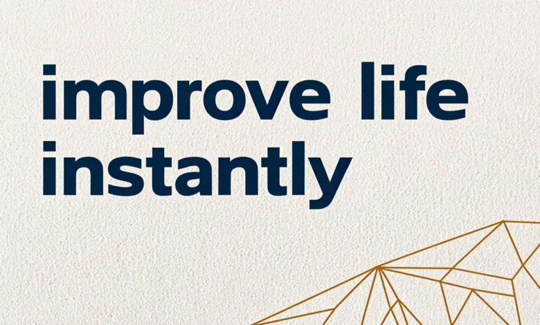 10 Things I Stopped Doing That Improved My Life Instantly