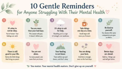 10 Gentle Reminders for Anyone Struggling With Their Mental Health