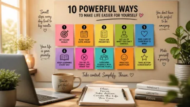 10 Powerful Ways To Make Life Easier For Yourself