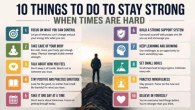 10 Things To Do To Stay Strong When Times Are Hard