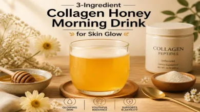 3-Ingredient Collagen Honey Morning Drink for Skin Glow 3-Ingredient Collagen Honey Morning Drink for Skin Glow