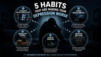 5 Habits that are Making your Depression Worse