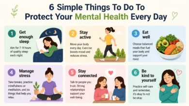 6 Simple Things To Do To Protect Your Mental Health Every Day