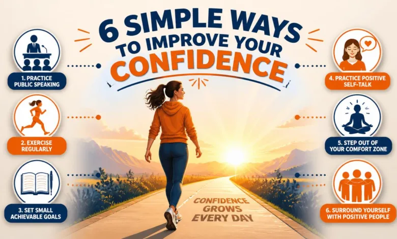 6 Simple Ways To Improve Your Confidence 6 Simple Ways To Improve Your Confidence
