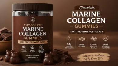 Chocolate Marine Collagen Gummies for a High Protein Sweet Snack Chocolate Marine Collagen Gummies for a High Protein Sweet Snack