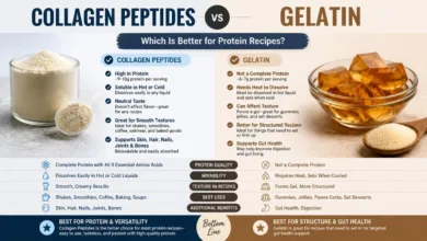 Collagen Peptides vs Gelatin: Which Is Better for Protein Recipes? Collagen Peptides vs Gelatin: Which Is Better for Protein Recipes?