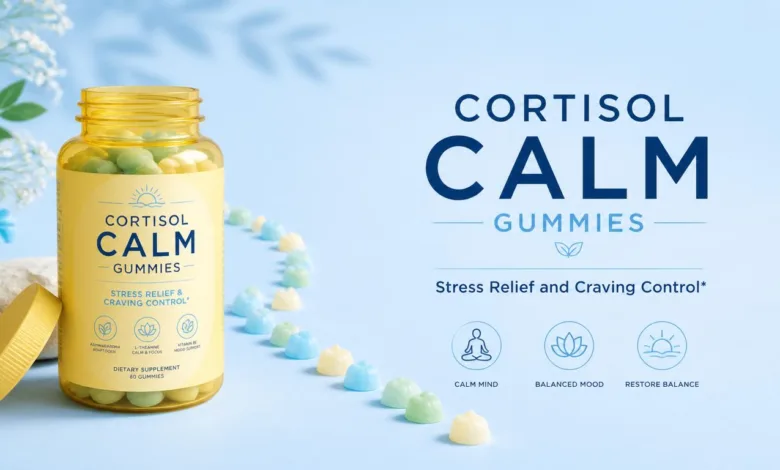 Cortisol Calm Gummies for Stress Relief and Craving Control