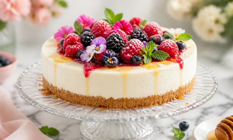 Creamy Greek Yogurt No-Bake Cheesecake That Never Fails Creamy Greek Yogurt No-Bake Cheesecake That Never Fails