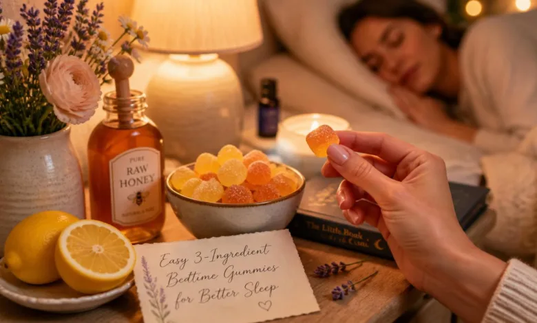 Easy 3-Ingredient Bedtime Gummies for Better Sleep Easy 3-Ingredient Bedtime Gummies for Better Sleep