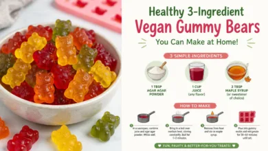 Healthy 3-Ingredient Vegan Gummy Bears You Can Make at Home