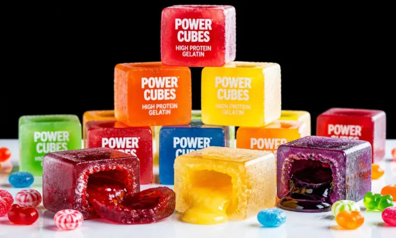 High Protein Gelatin Power Cubes That Taste Like Candy High Protein Gelatin Power Cubes That Taste Like Candy