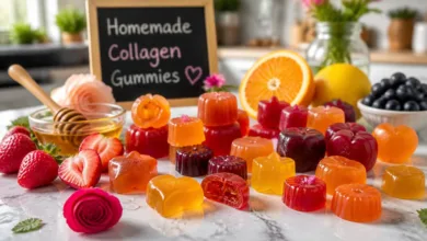 Homemade Collagen Gummies for Skin Glow and Beauty Benefits
