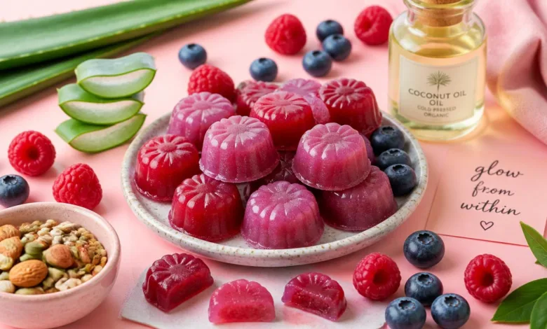 Homemade High Protein Beauty Gummies for Glowing Skin Homemade High Protein Beauty Gummies for Glowing Skin