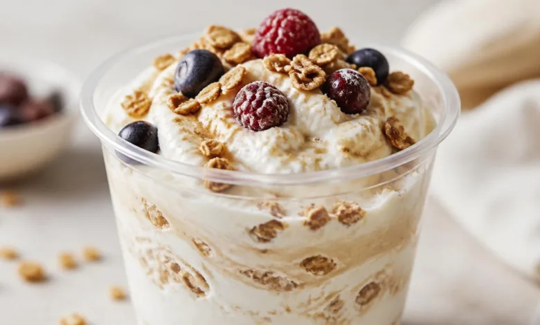 Keto Cottage Cheese Protein McFlurry That’s Thick and Creamy Keto Cottage Cheese Protein McFlurry That’s Thick and Creamy