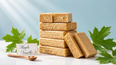 Maple Vanilla Protein Bars for an Easy No-Bake Snack