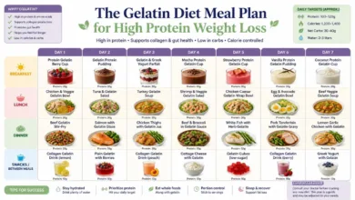 The Gelatin Diet Meal Plan for High Protein Weight Loss The Gelatin Diet Meal Plan for High Protein Weight Loss
