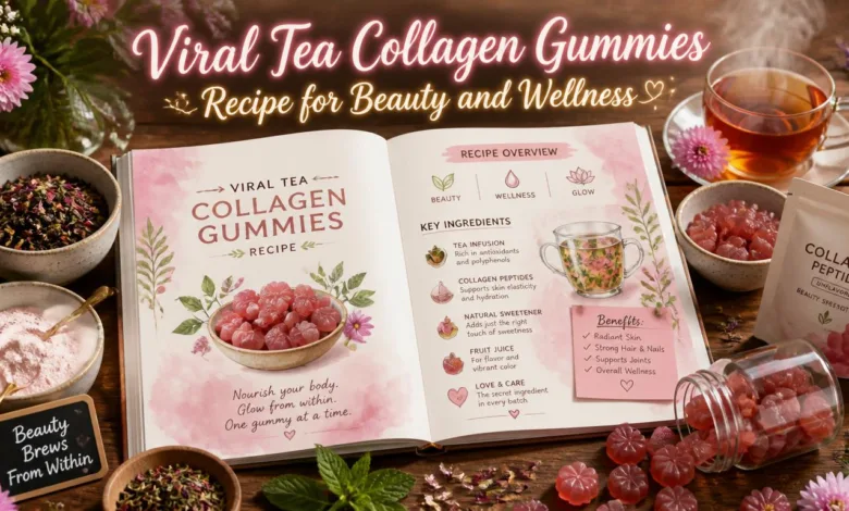 Viral Tea Collagen Gummies Recipe for Beauty and Wellness Viral Tea Collagen Gummies Recipe for Beauty and Wellness