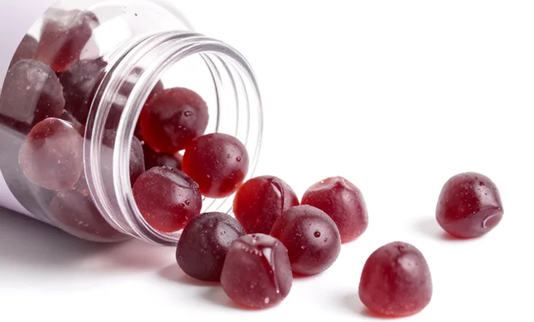 Mixed Berry Collagen Gummies for Healthy Protein Snacking