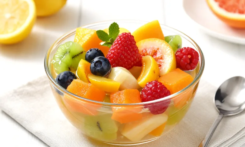 No-Bake Gelatin Fruit Salad Packed With Collagen Benefits