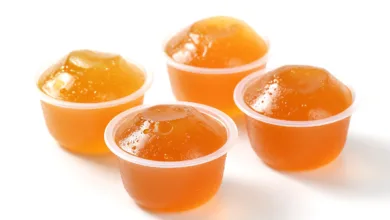 Greek Yogurt Gelatin Protein Cups for Easy High Protein Snacks