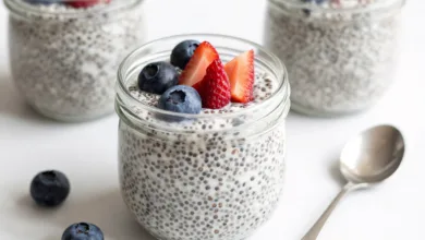 Creamy High Protein Collagen Chia Pudding for Easy Meal Prep