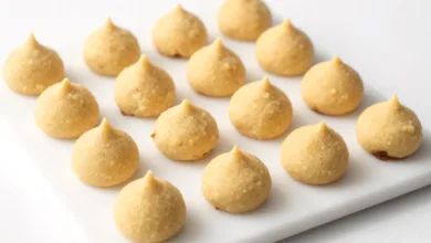 No-Bake High Protein Cookie Dough Bites With Greek Yogurt No-Bake High Protein Cookie Dough Bites With Greek Yogurt