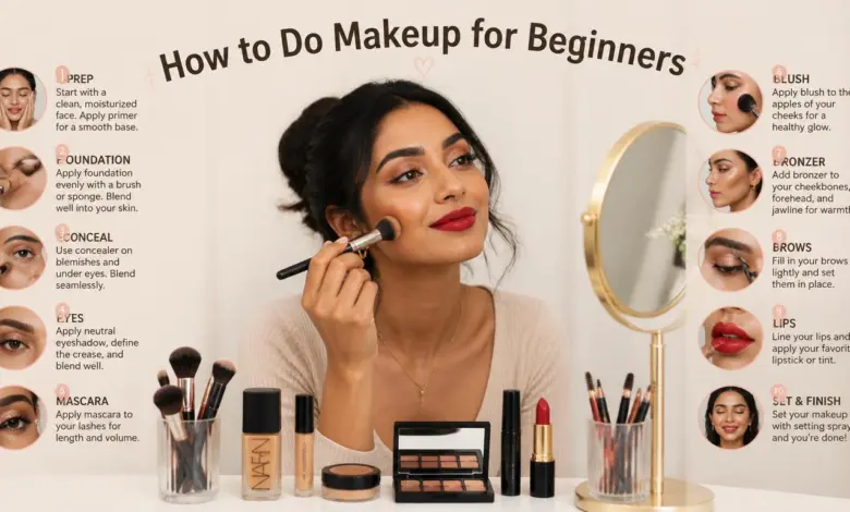 How to Do Makeup for Beginners: A Simple, No-Stress Guide How to Do Makeup for Beginners: A Simple, No-Stress Guide