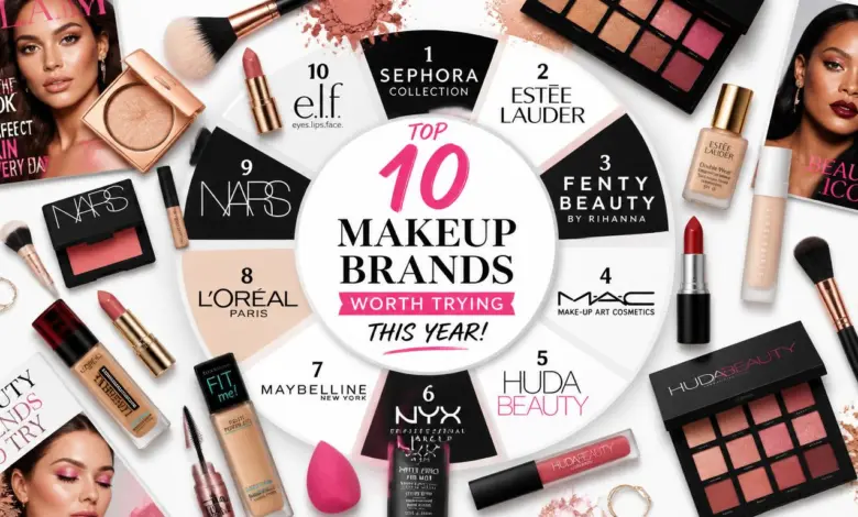 Top 10 Makeup Brands Worth Trying This Year Top 10 Makeup Brands Worth Trying This Year