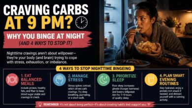 Craving Carbs at 9 PM? Why You Binge at Night (And 4 Ways to Stop It)