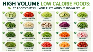 High Volume Low Calorie Foods 20 Foods That Fill Your Plate Without Adding Fat