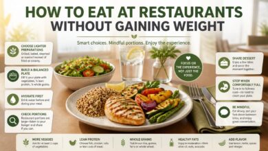 How to Eat at Restaurants Without Gaining Weight