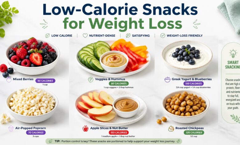 Low Calorie Snacks for Weight Loss: 18 Satisfying Ideas Under 150 Calories