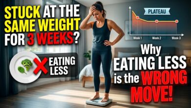 Stuck at the Same Weight for 3 Weeks Why Eating LESS Is the Wrong Move